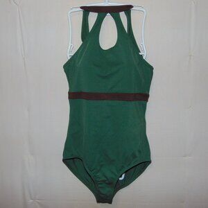 Green Collared Swimsuit LA